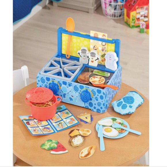 Blues Clues and You 42 Piece Cooking Play Set Melissa & Doug Pretend Play NEW - Picture 5 of 8